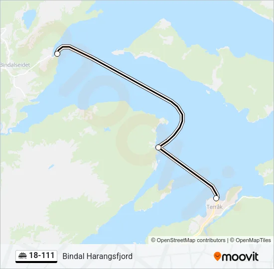 18-111 Ferry Line Map