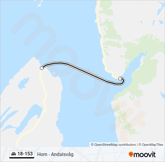 18-153 ferry Line Map