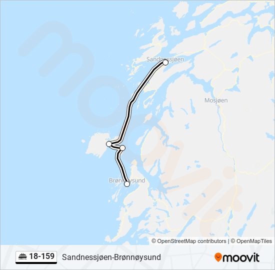 18-159 ferry Line Map