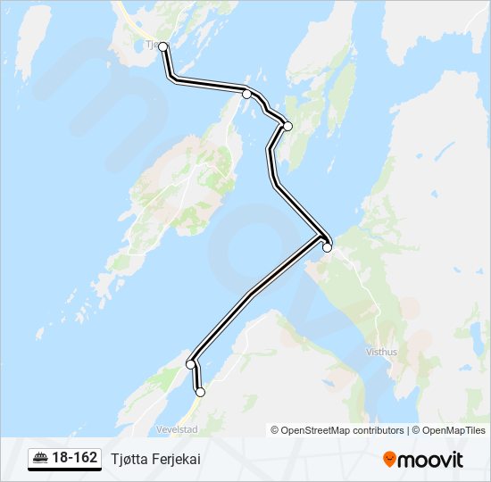 18-162 ferry Line Map