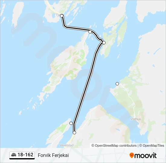 18-162 Ferry Line Map