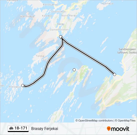 18-171 Ferry Line Map