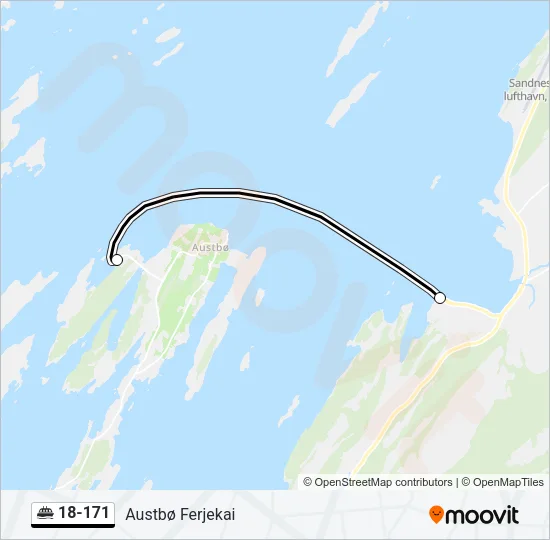 18-171 Ferry Line Map