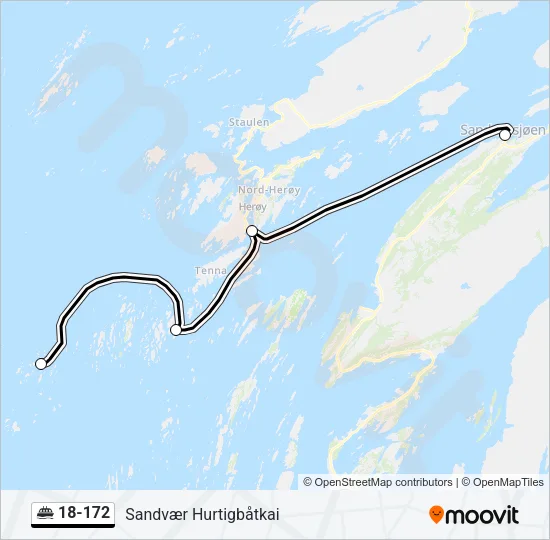 18-172 Ferry Line Map