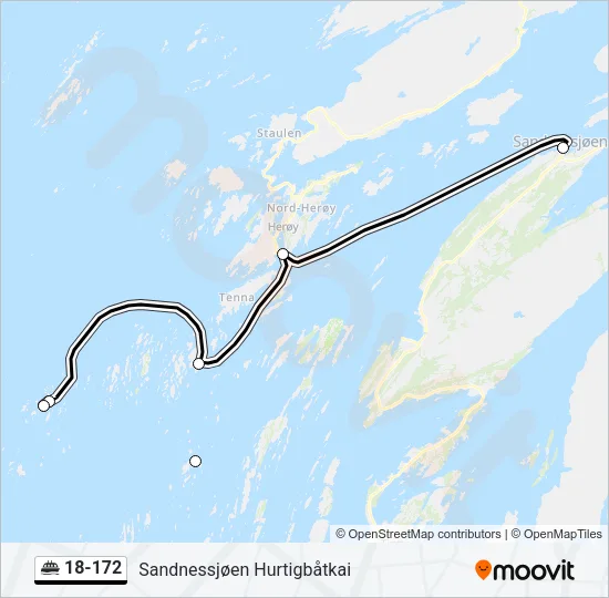 18-172 Ferry Line Map