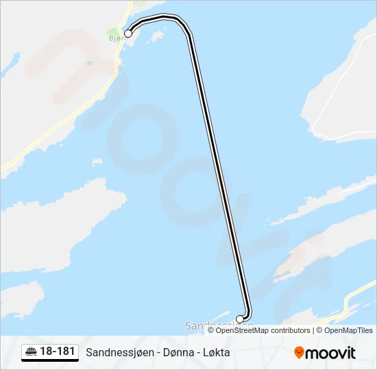18-181 Ferry Line Map