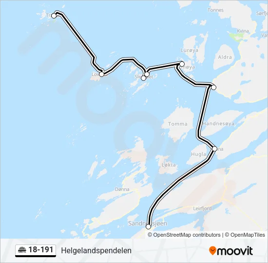 18-191 Ferry Line Map