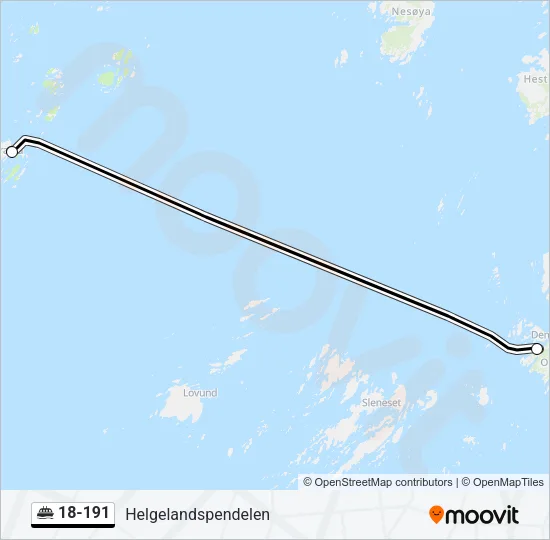 18-191 Ferry Line Map
