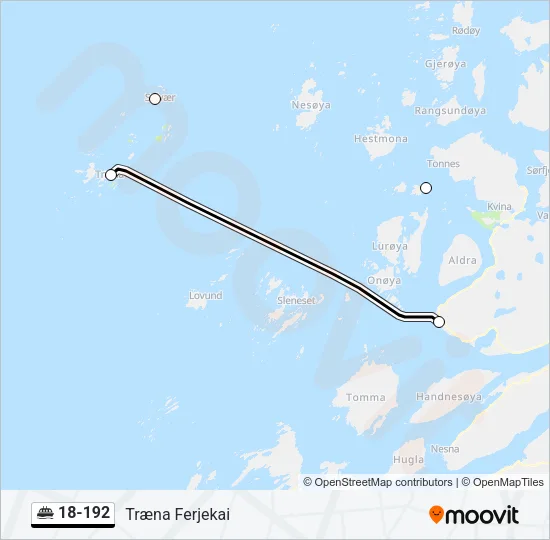 18-192 Ferry Line Map