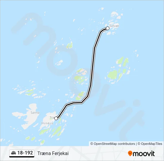 18-192 Ferry Line Map