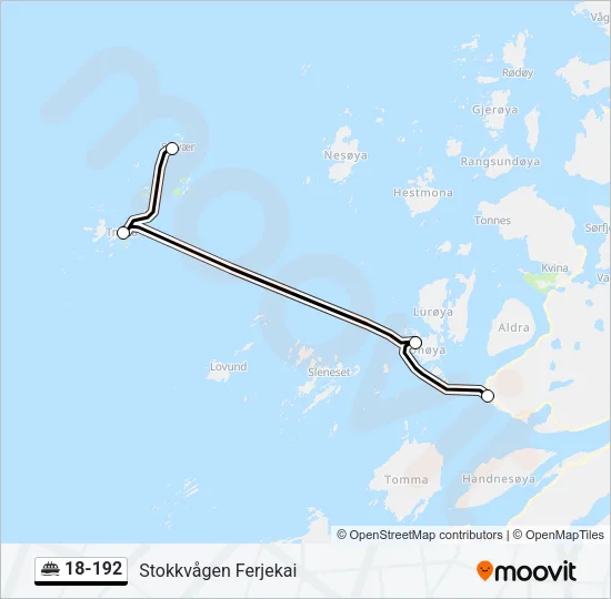 18-192 Ferry Line Map
