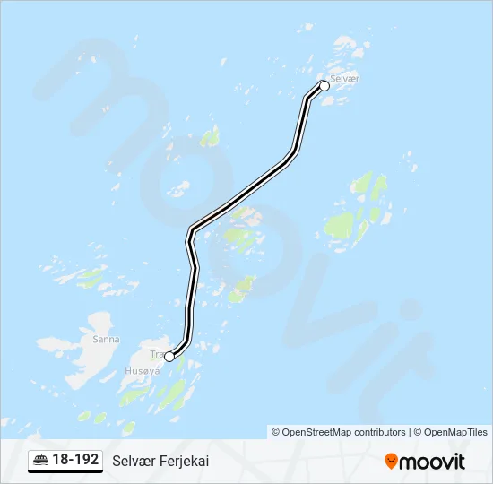 18-192 Ferry Line Map