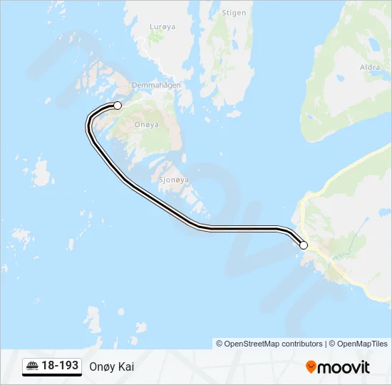 18-193 Ferry Line Map