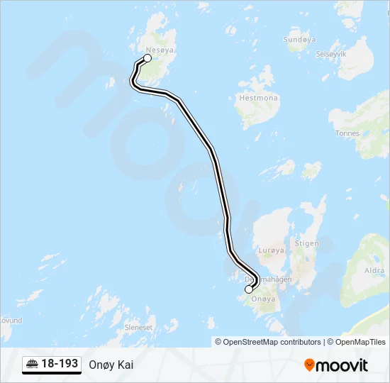 18-193 Ferry Line Map