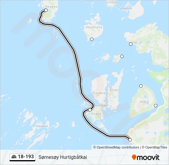 18-193 Ferry Line Map