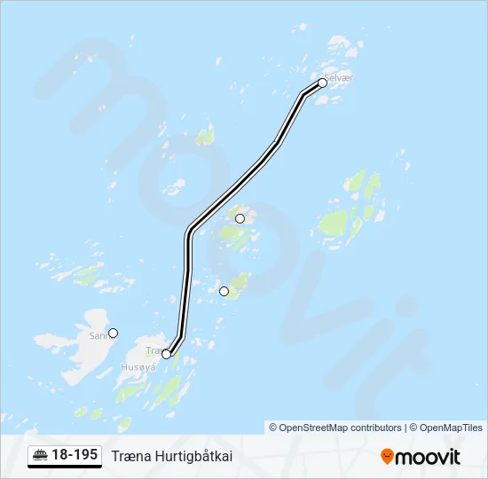 18-195 Ferry Line Map