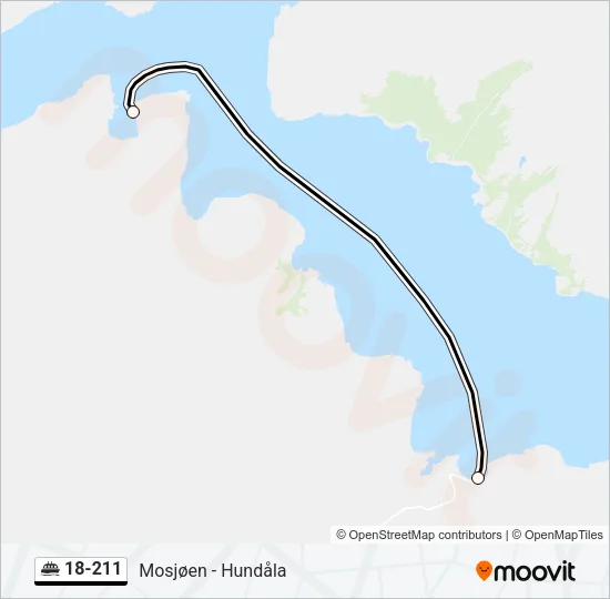 18-211 Ferry Line Map