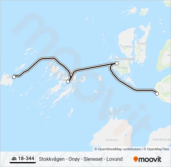 18-344 Ferry Line Map
