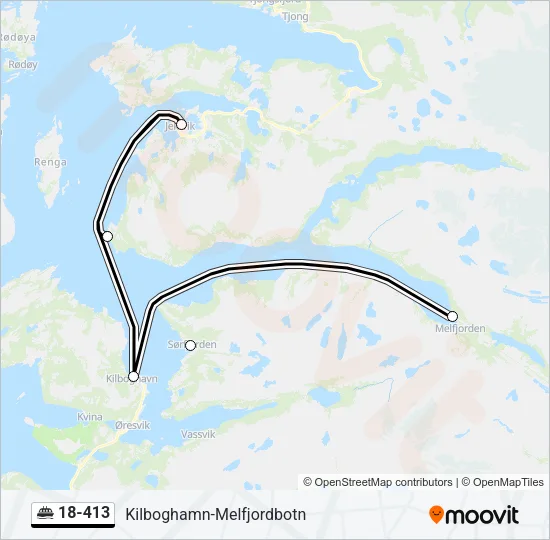 18-413 Ferry Line Map