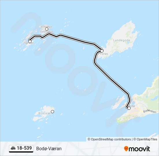 18-539 Ferry Line Map