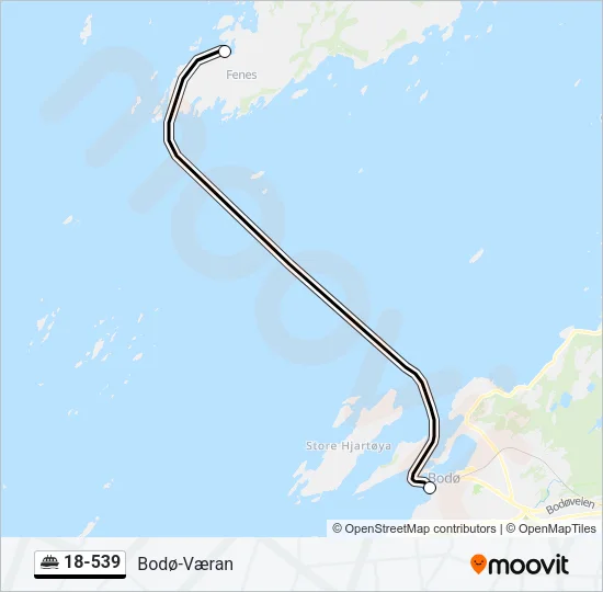 18-539 Ferry Line Map
