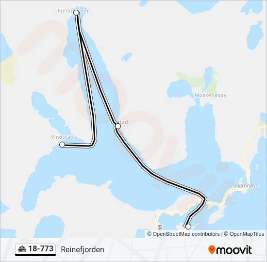 18-773 Ferry Line Map