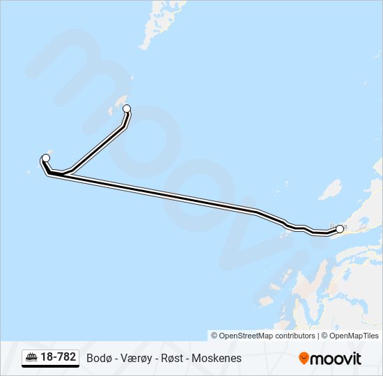 18-782 ferry Line Map