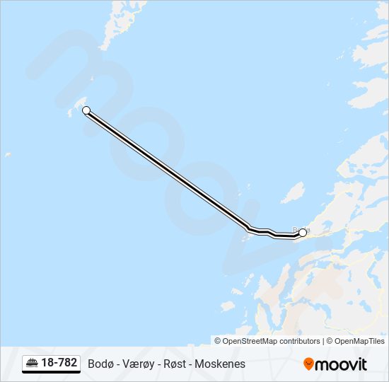 18-782 ferry Line Map