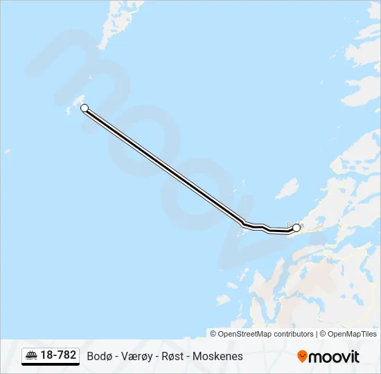 18-782 Ferry Line Map