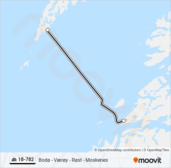 18-782 ferry Line Map