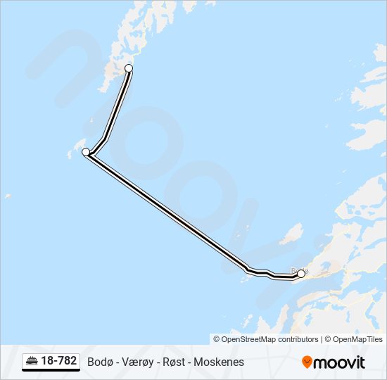 18-782 ferry Line Map