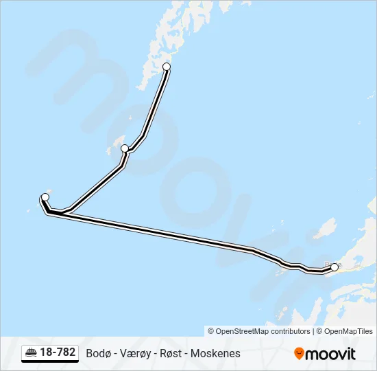 18-782 Ferry Line Map