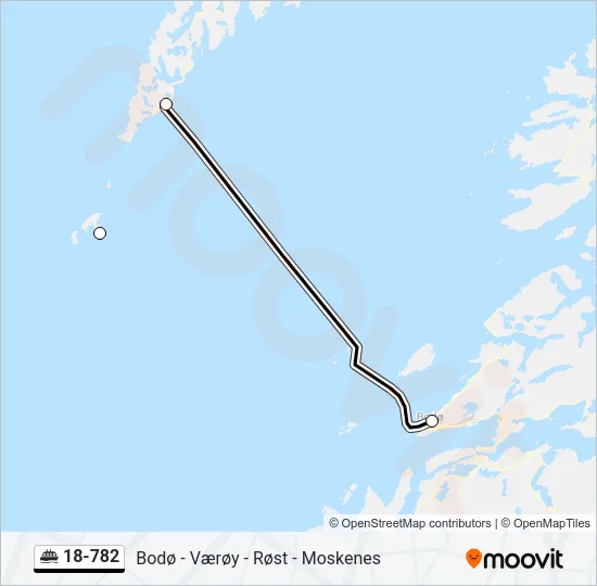 18-782 Ferry Line Map