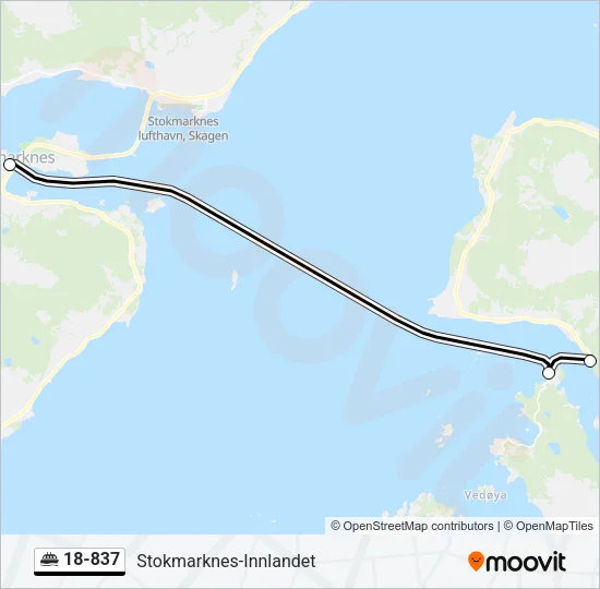18-837 Ferry Line Map