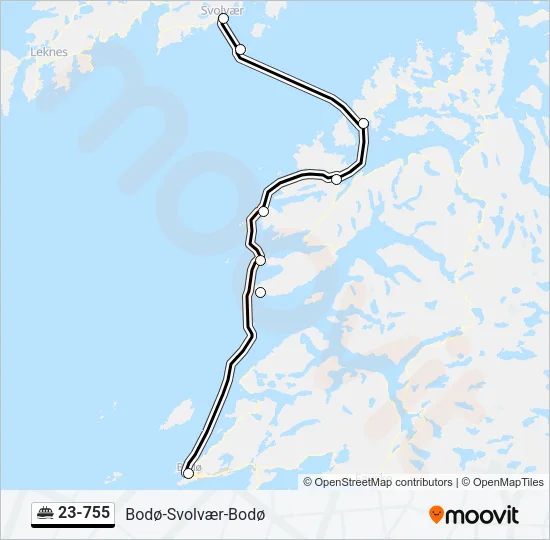 23-755 Ferry Line Map