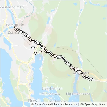81 Bus Line Map