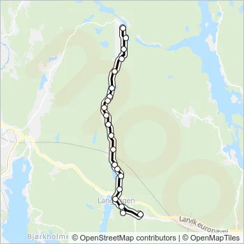 81 Bus Line Map