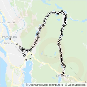 81 Bus Line Map
