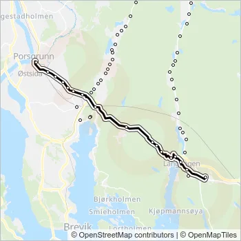 81 Bus Line Map