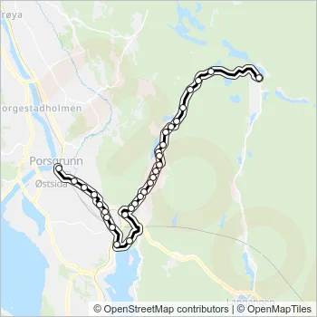 81 Bus Line Map