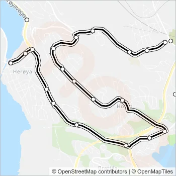 S3 Bus Line Map