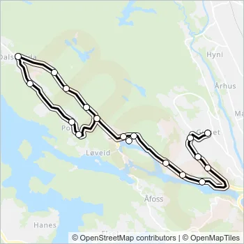 S4 Bus Line Map