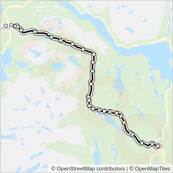 101 Bus Line Map