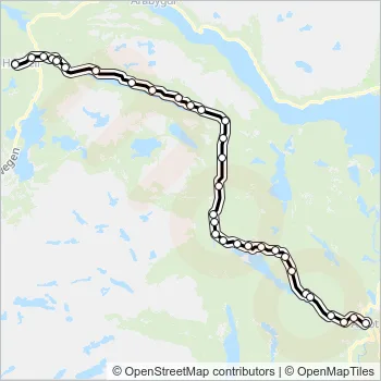 101 Bus Line Map