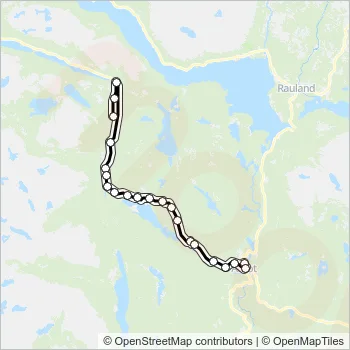 101 Bus Line Map