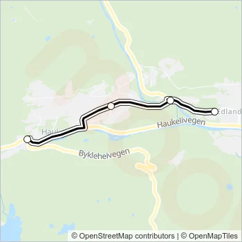 101 Bus Line Map