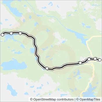101 Bus Line Map