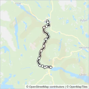 142 Bus Line Map