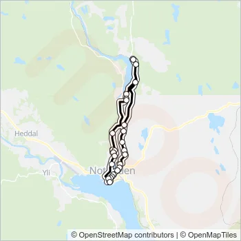313 Bus Line Map