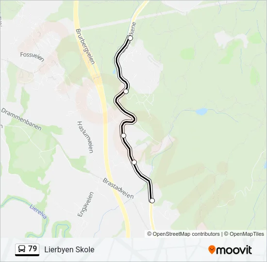 79 Bus Line Map